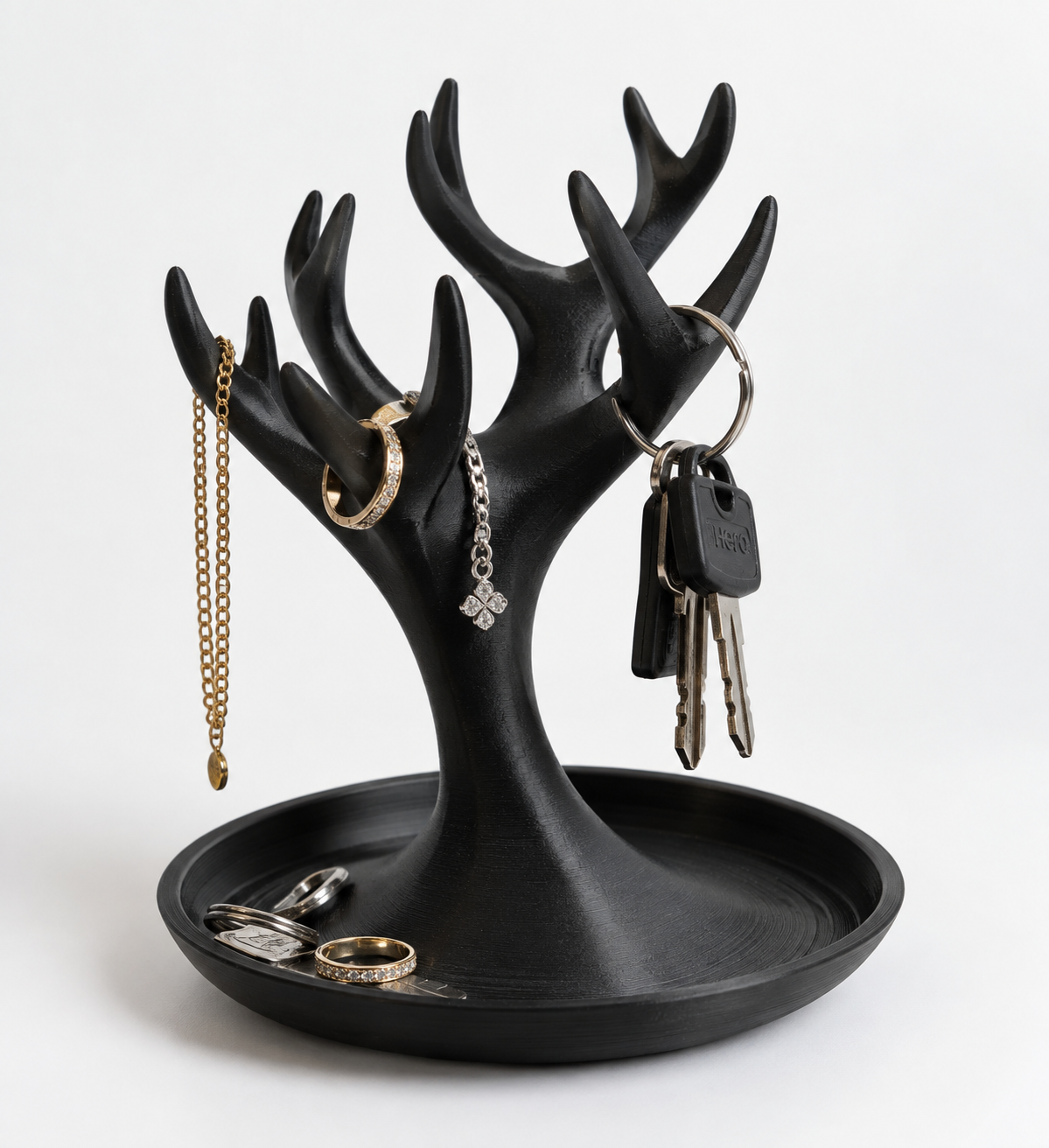 Antler Jewellery & Key Holder